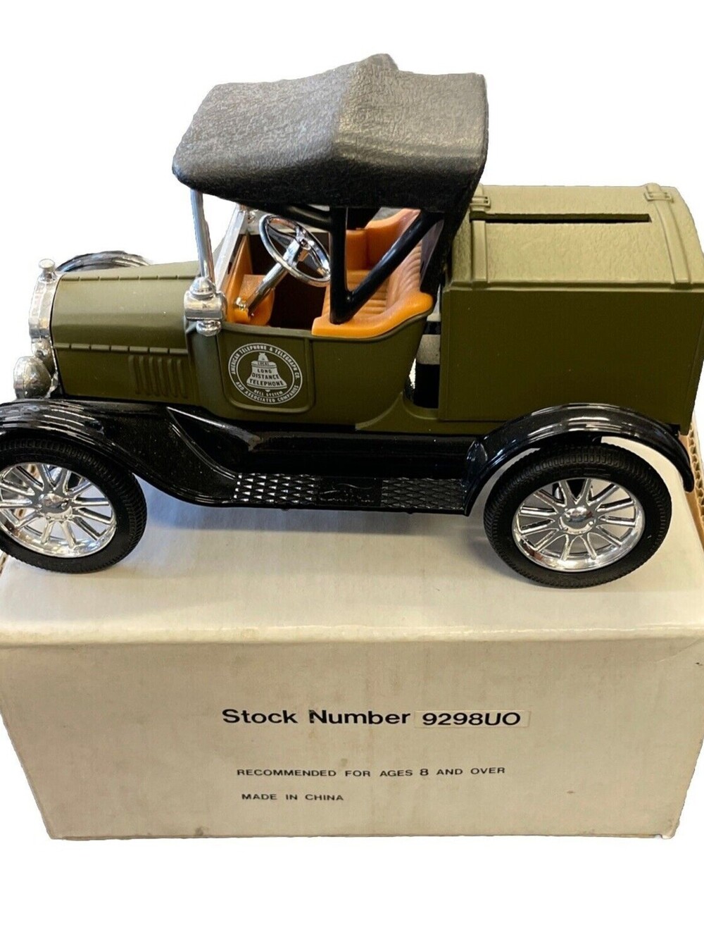 ATT Ertl Replica 1918 Ford Model T Runabout American Telephone & Telegraph Co.